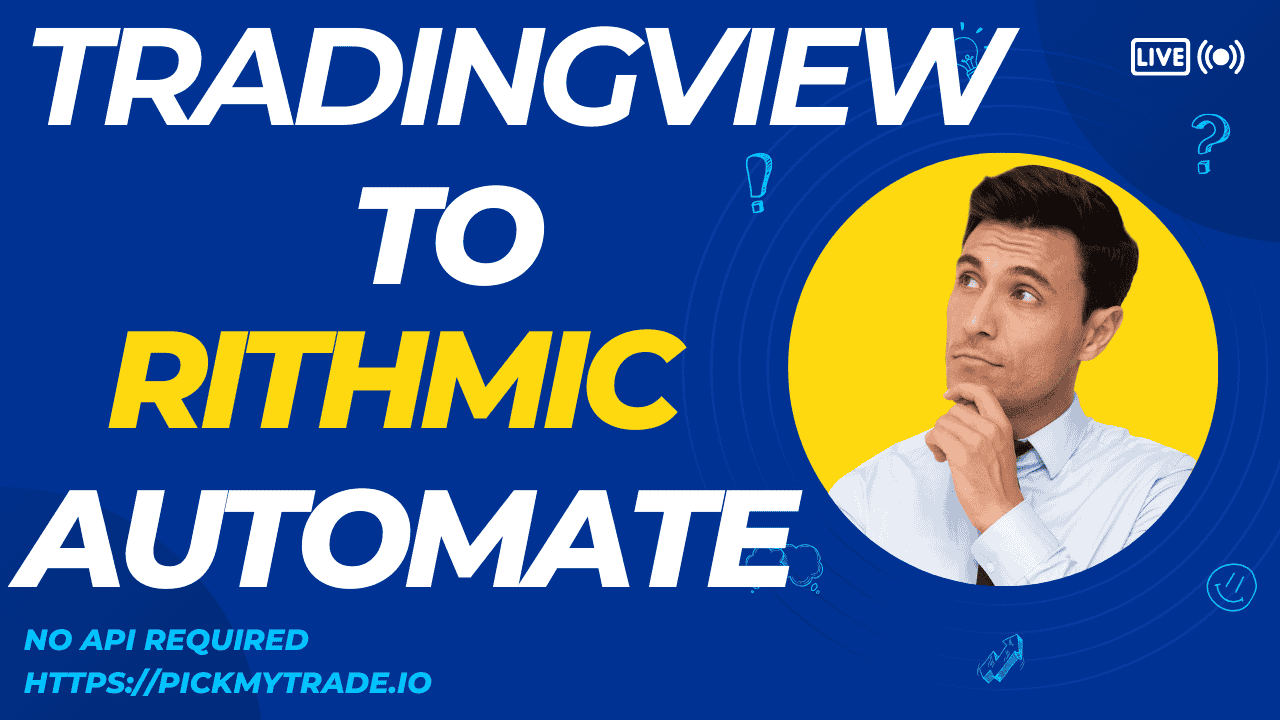 TradingView to Rithmic complete setup tutorial video