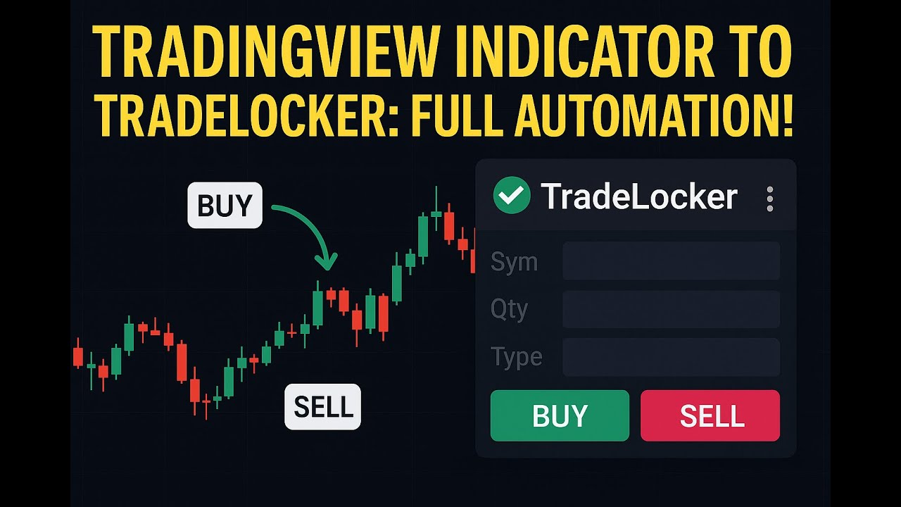 TradingView indicator alert generation for TradeLocker